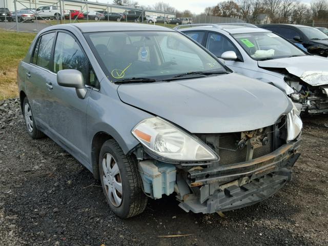 3N1BC11E77L393690 - 2007 NISSAN VERSA S GRAY photo 1