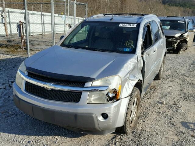 2CNDL73FX56164836 - 2005 CHEVROLET EQUINOX LT SILVER photo 2