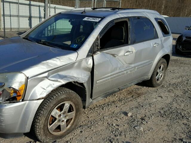 2CNDL73FX56164836 - 2005 CHEVROLET EQUINOX LT SILVER photo 9