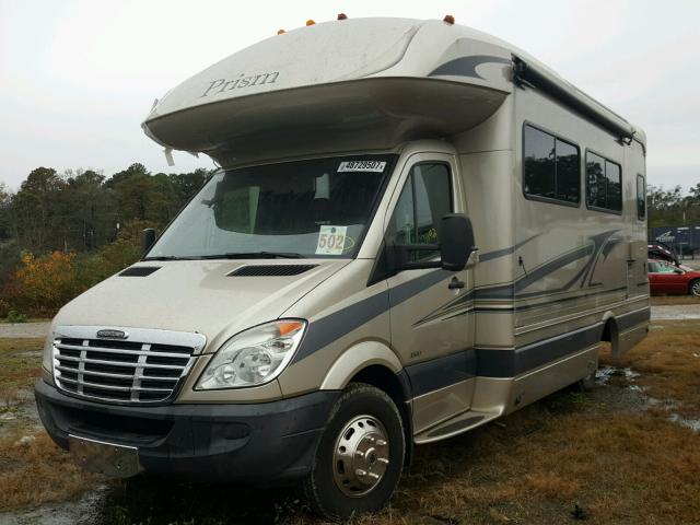 WDPPF445X89361827 - 2008 FREIGHTLINER SPRINTER 3 TAN photo 2