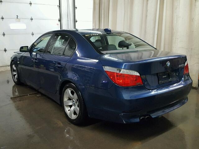 WBANA53544B174328 - 2004 BMW 525 I BLUE photo 3