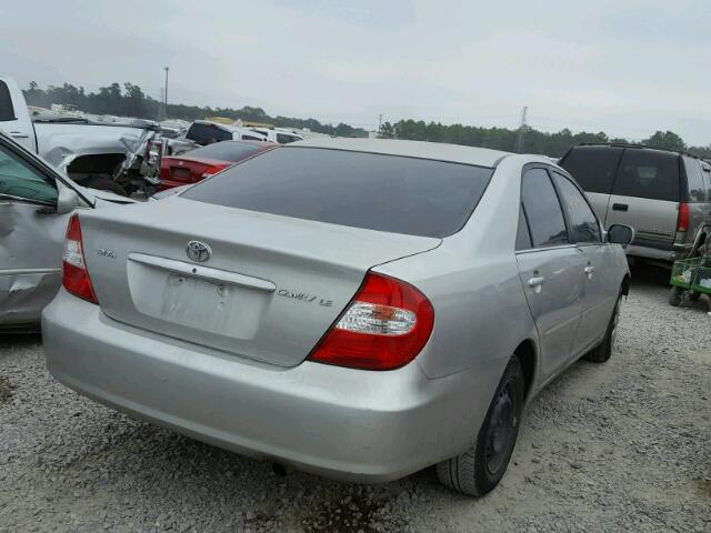 4T1BE32KX4U802740 - 2004 TOYOTA CAMRY LE SILVER photo 4