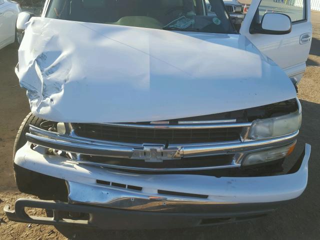 1GNEK13ZX3J192243 - 2003 CHEVROLET TAHOE K150 WHITE photo 7