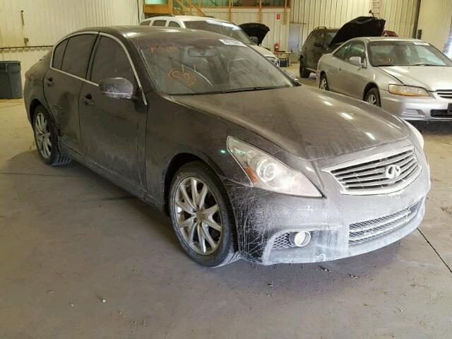 JN1CV6AR1BM403210 - 2011 INFINITI G37 BLACK photo 1