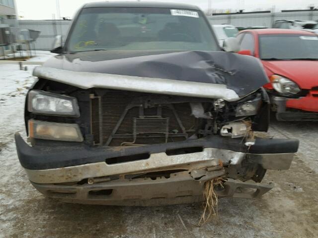 2GCEK19B751236067 - 2005 CHEVROLET SILVERADO BLACK photo 7