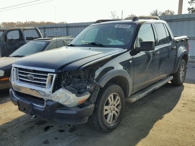 1FMEU51897UA56125 - 2007 FORD EXPLORER S BLACK photo 2