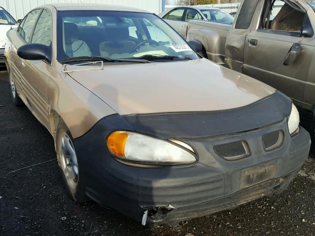 1G2NF52F02C109275 - 2002 PONTIAC GRAND AM S GOLD photo 1