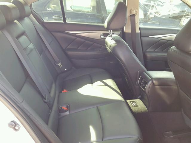 JN1BV7AP0EM688132 - 2014 INFINITI Q50 BASE Blanco foto 6