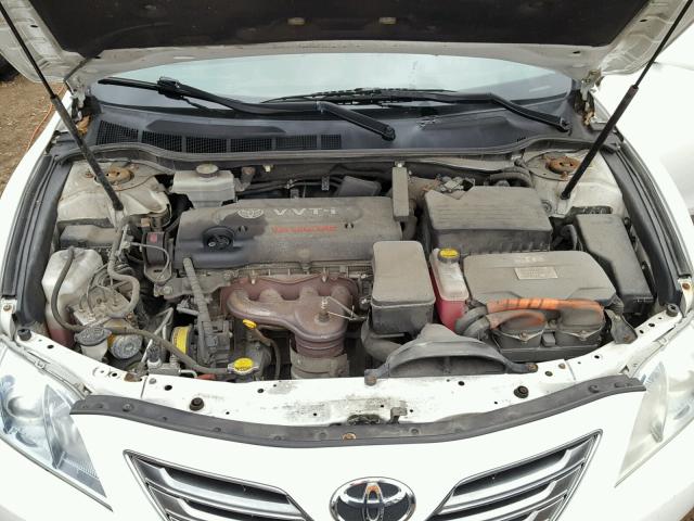 JTNBB46K973013191 - 2007 TOYOTA CAMRY NEW WHITE photo 7