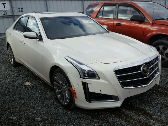 1G6AZ5S31E0143659 - 2014 CADILLAC CTS PREMIU WHITE photo 1