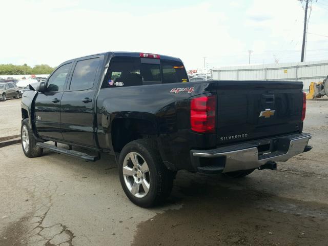 3GCUKREC3EG565932 - 2014 CHEVROLET SILVERADO BLACK photo 3