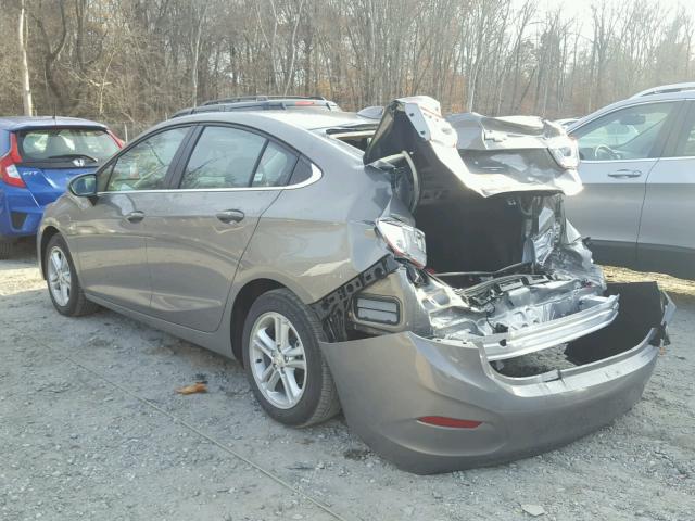 1G1BG5SE5H7236763 - 2017 CHEVROLET CRUZE LT GRAY photo 3