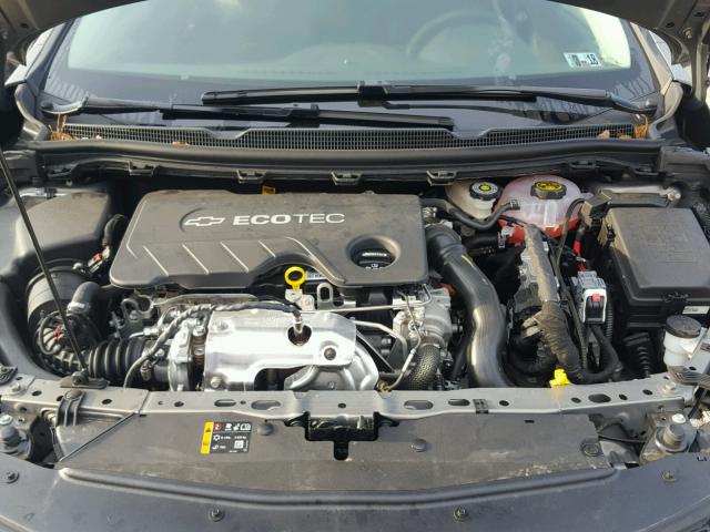 1G1BG5SE5H7236763 - 2017 CHEVROLET CRUZE LT GRAY photo 7