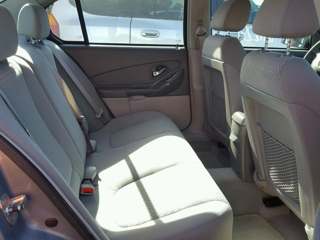 1G1ZT58F37F184225 - 2007 CHEVROLET MALIBU LT Mavi foto 6