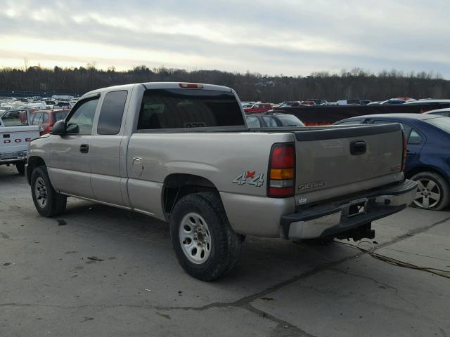 1GTEK19B15E241375 - 2005 GMC NEW SIERRA TAN photo 3