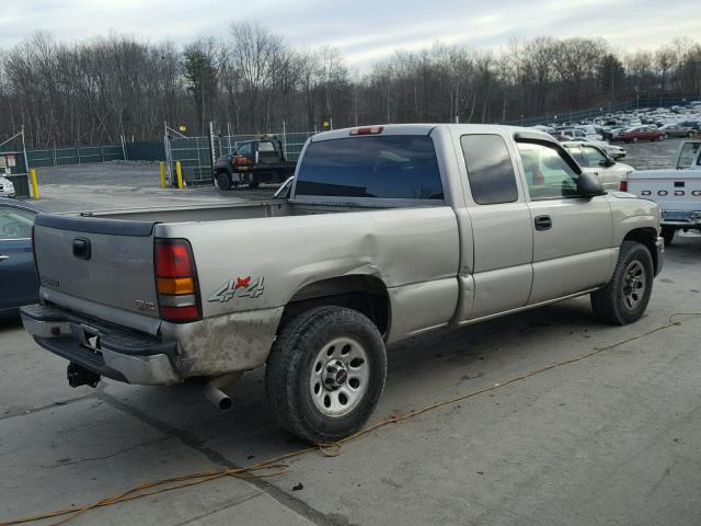 1GTEK19B15E241375 - 2005 GMC NEW SIERRA TAN photo 4