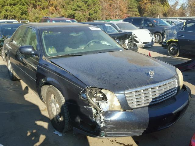 1G6KD54Y73U115057 - 2003 CADILLAC DEVILLE BLUE photo 1