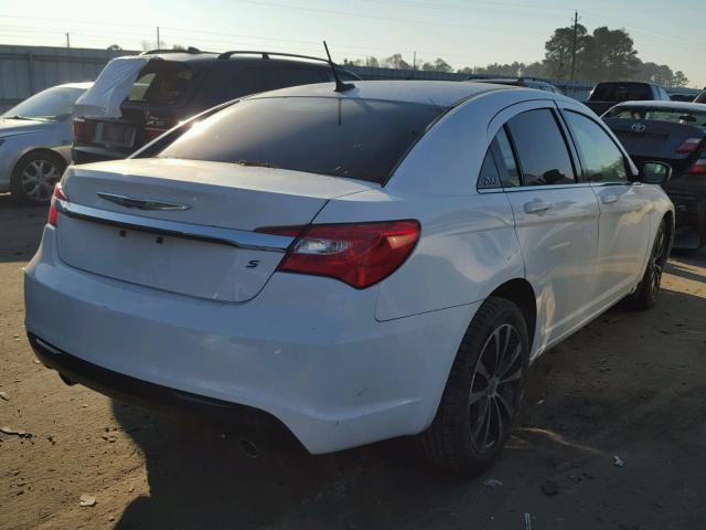 1C3CCBBG2CN288724 - 2012 CHRYSLER 200 TOURIN WHITE photo 4