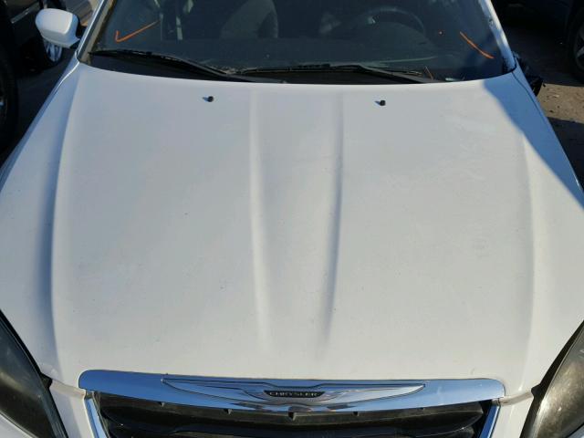 1C3CCBBG2CN288724 - 2012 CHRYSLER 200 TOURIN WHITE photo 7