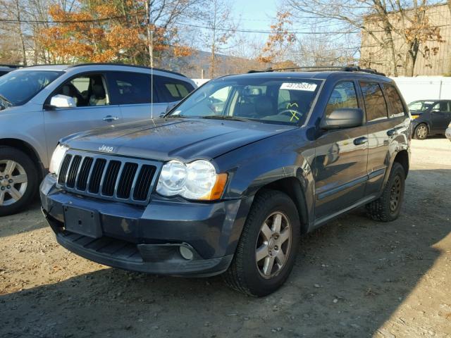 1J8GR48K88C172782 - 2008 JEEP GRAND CHER BLUE photo 2