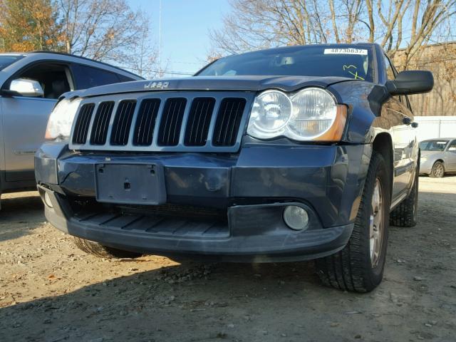 1J8GR48K88C172782 - 2008 JEEP GRAND CHER BLUE photo 9