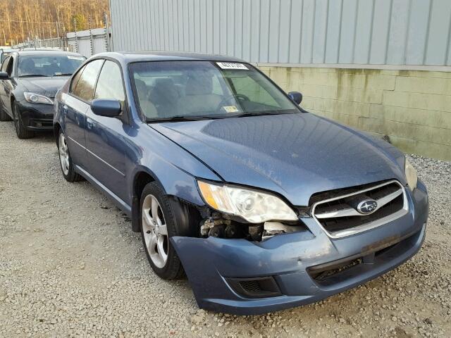 4S3BL616486222541 - 2008 SUBARU LEGACY 2.5 BLUE photo 1