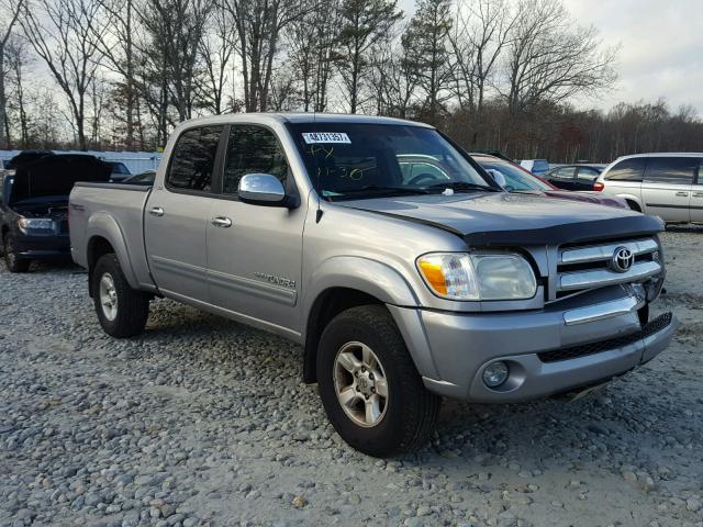 5TBDT44166S530121 - 2006 TOYOTA TUNDRA DOU SILVER photo 1