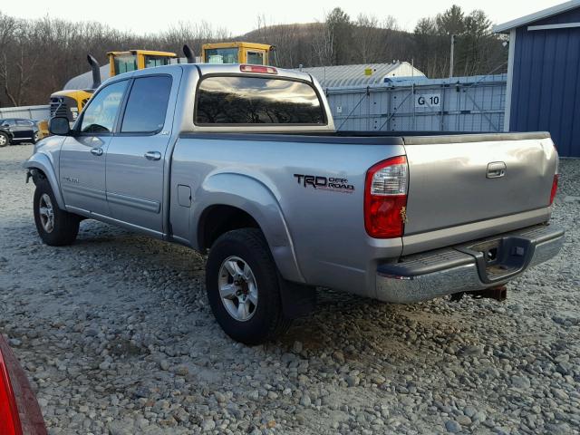 5TBDT44166S530121 - 2006 TOYOTA TUNDRA DOU SILVER photo 3