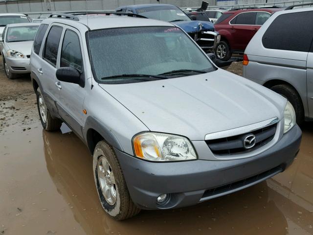 4F2CU091X2KM18084 - 2002 MAZDA TRIBUTE LX SILVER photo 1