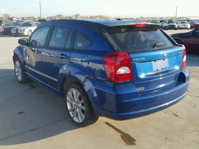 1B3CB5HA0AD584560 - 2010 DODGE CALIBER HE BLUE photo 3