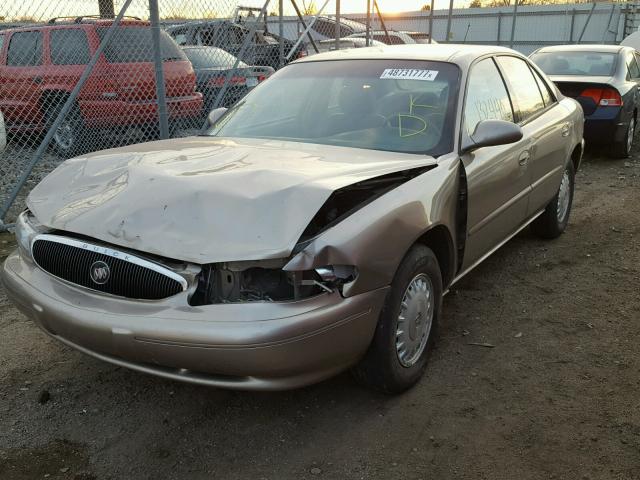 2G4WS52J831193123 - 2003 BUICK CENTURY CU TAN photo 2