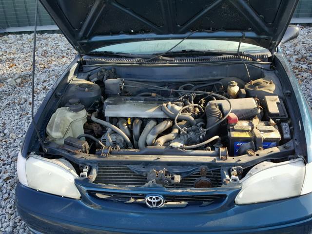 1NXBR12E5XZ148009 - 1999 TOYOTA COROLLA VE BLUE photo 7