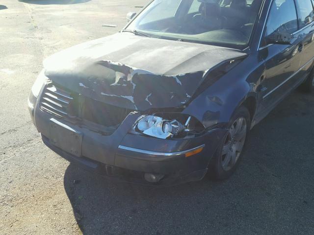 WVWTH63B03P381088 - 2003 VOLKSWAGEN PASSAT GLX 灰色 照片 9