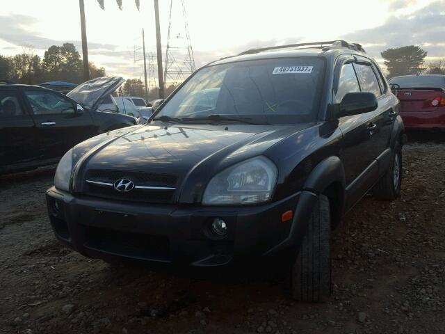 KM8JN72D37U609340 - 2007 HYUNDAI TUCSON SE GREEN photo 2