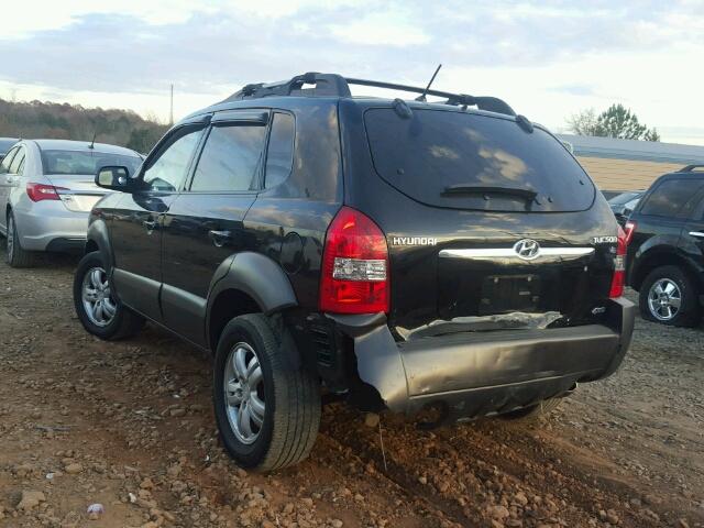 KM8JN72D37U609340 - 2007 HYUNDAI TUCSON SE GREEN photo 3