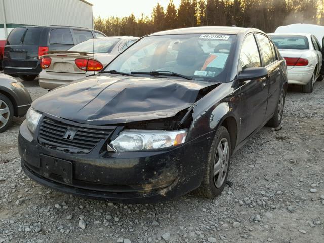 1G8AJ55F07Z138374 - 2007 SATURN ION LEVEL BLACK photo 2