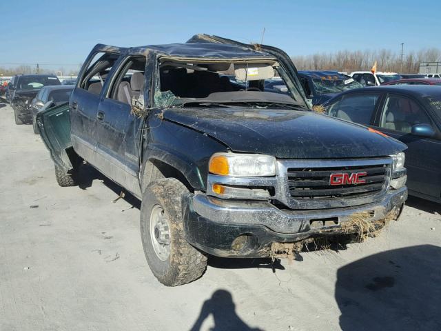 1GTGK23U64F165203 - 2004 GMC SIERRA K25 GREEN photo 1