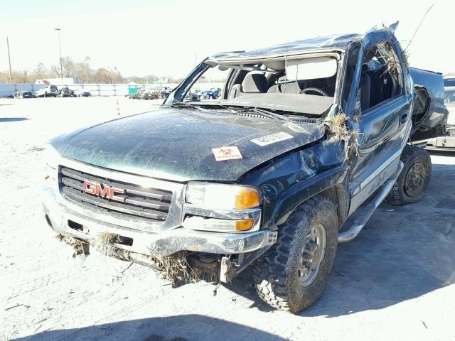 1GTGK23U64F165203 - 2004 GMC SIERRA K25 GREEN photo 2