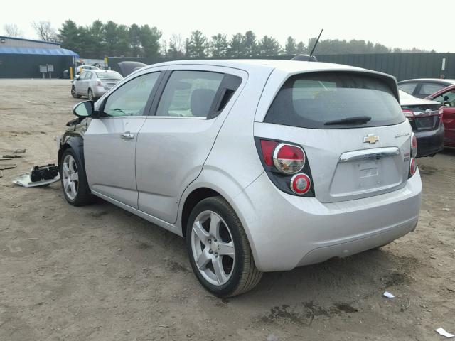 1G1JE6SB9G4134525 - 2016 CHEVROLET SONIC LTZ SILVER photo 3