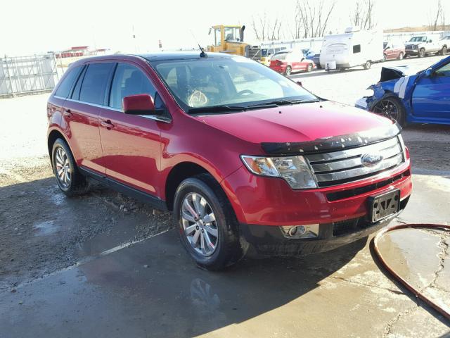 2FMDK39CX8BA07067 - 2008 FORD EDGE LIMIT RED photo 1