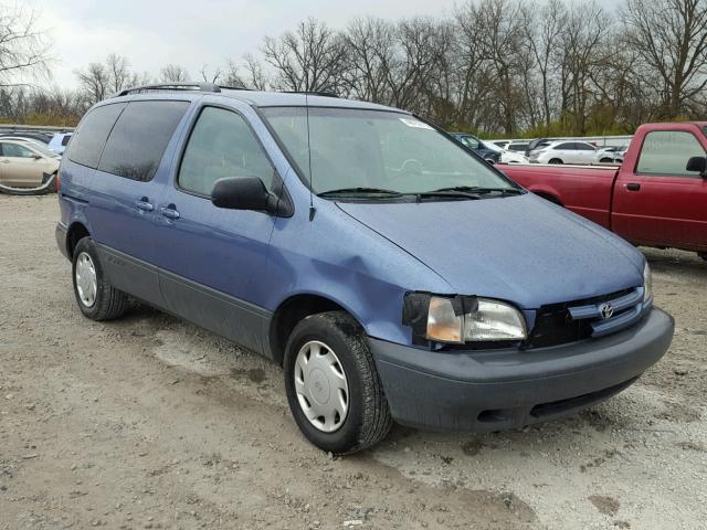 4T3ZF13C6XU129657 - 1999 TOYOTA SIENNA LE BLUE photo 1