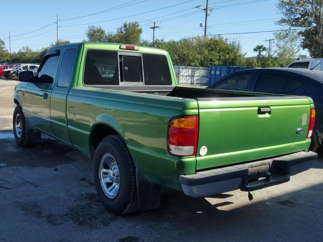 1FTYR14V6XTA94933 - 1999 FORD RANGER SUP GREEN photo 3