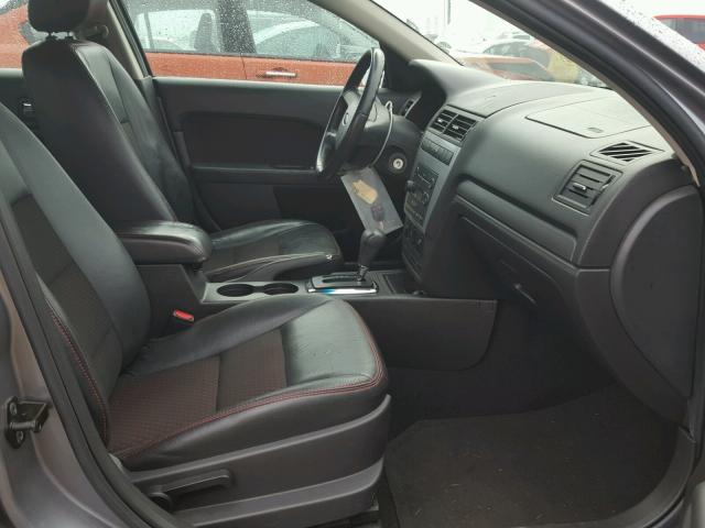 3FAHP07Z37R278362 - 2007 FORD FUSION SE GRAY photo 5