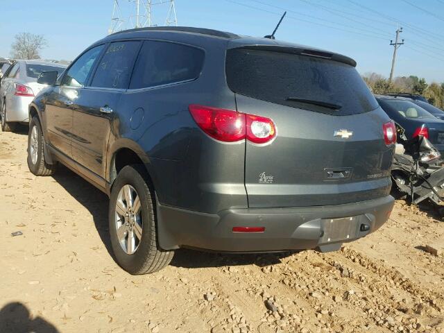 1GNKRGED7BJ229685 - 2011 CHEVROLET TRAVERSE L GRAY photo 3