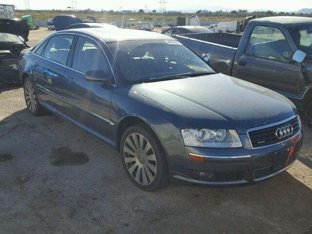 WAUML44E24N024392 - 2004 AUDI A8 L QUATT BLUE photo 1