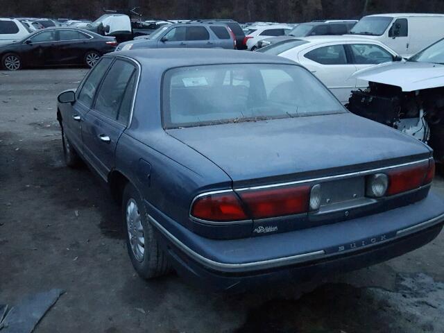 1G4HP52K5VH489915 - 1997 BUICK LESABRE CU BLUE photo 3