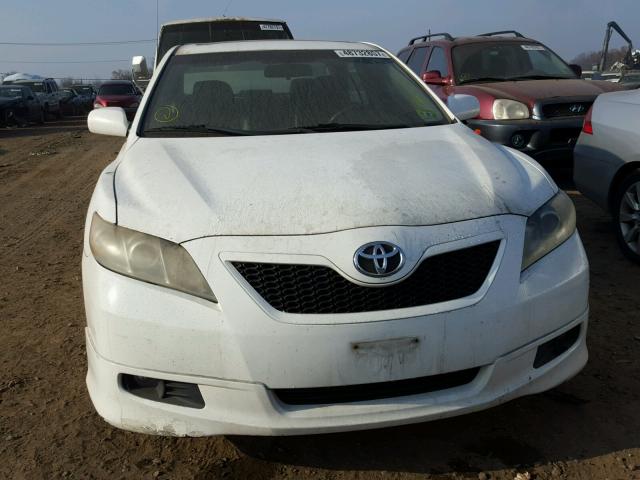 4T1BE46K17U704894 - 2007 TOYOTA CAMRY NEW WHITE photo 9