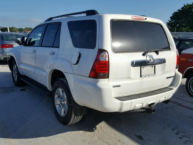 JTEZU14R168056710 - 2006 TOYOTA 4RUNNER SR WHITE photo 3