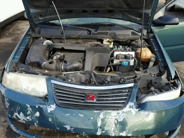 1G8AJ55F26Z140299 - 2006 SATURN ION LEVEL GREEN photo 7