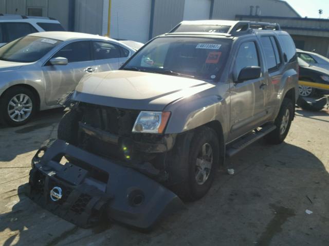 5N1AN08W47C522276 - 2007 NISSAN XTERRA OFF TAN photo 2